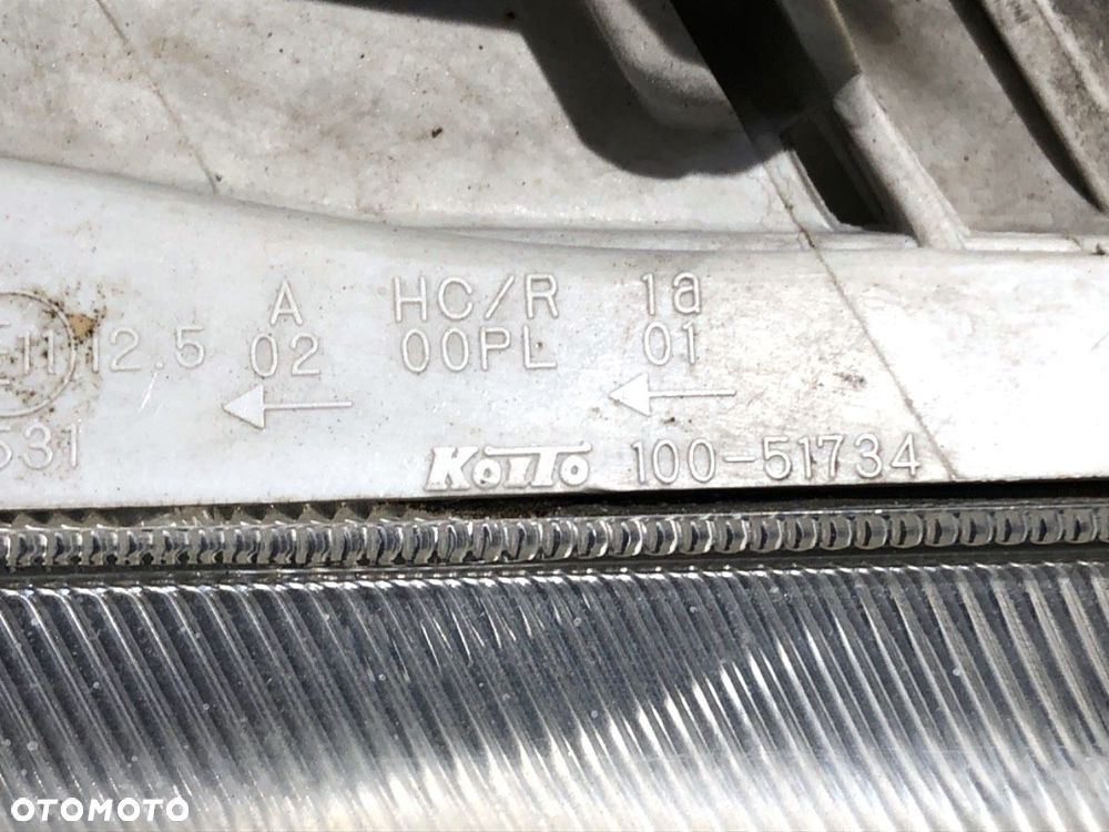 REFLEKTOR PRAWY PRZÓD  DAIHATSU CUORE VI (L251, L250_, L260_) 2003 - 2022 1.0 43 kW [58 KM] benzyna - 4