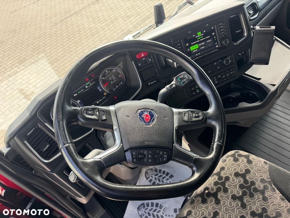 Scania R450/ 4 PODUSZKI TYŁ/ KLIMA POSTOJOWA/ ALUFELGI/ NAVI/ TACHOGRAF NOWA GENERACJA/ BAKI 1250L - 35