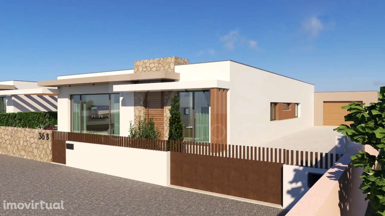 Moradia Térrea Moderna com Piscina – Barreiras, Cadaval - Grande imagem: 5/25