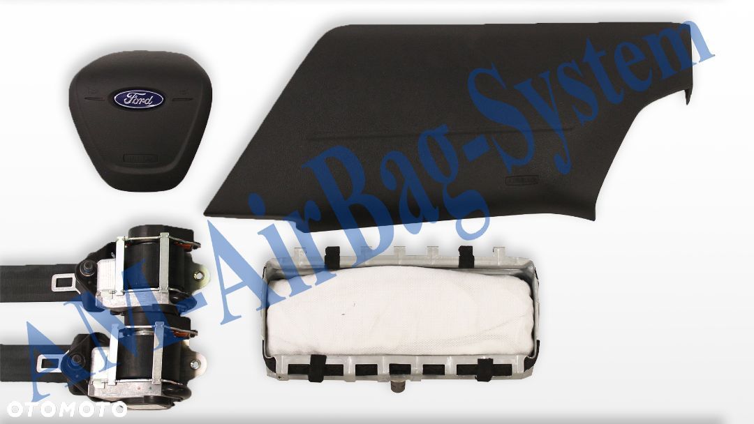 Ford Transit Custom Deska Poduszka Poduszki Pasy AirBag Konsola Kokpit Regeneracja Naprawa - 1
