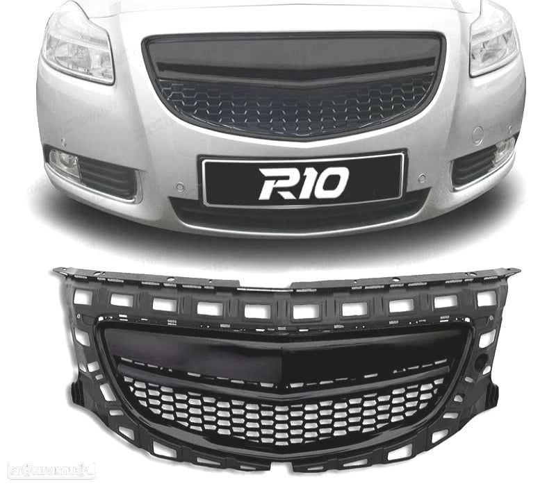 GRELHA OPEL INSIGNIA 08-13 PRETA - 1