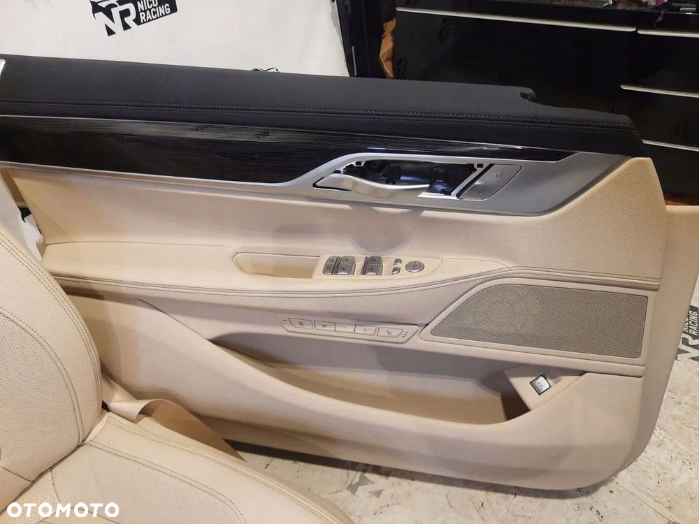 FOTELE TAPICERKA BMW 7 G12 KOMFORT MASAŻ GRZANE SKÓRA CANBERRA - 6