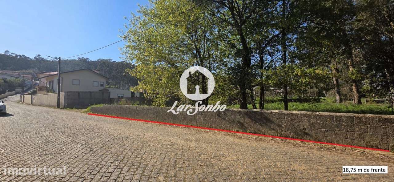 Terreno para moradia térrea individual com 722 m² na Trofa - Grande imagem: 2/16