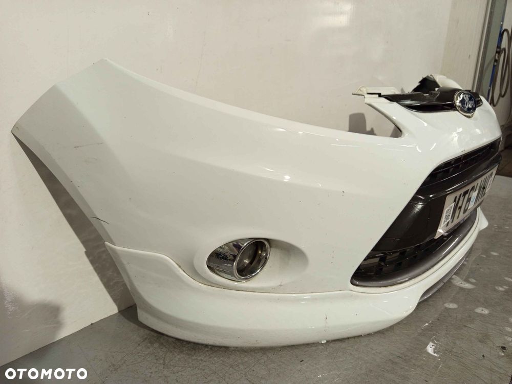 + ZDERZAK PRZÓD PRZEDNI FORD FIESTA MK.7 7 VII H9 BIAŁY HALOGENY ST RS DOKŁADKA ! - 3