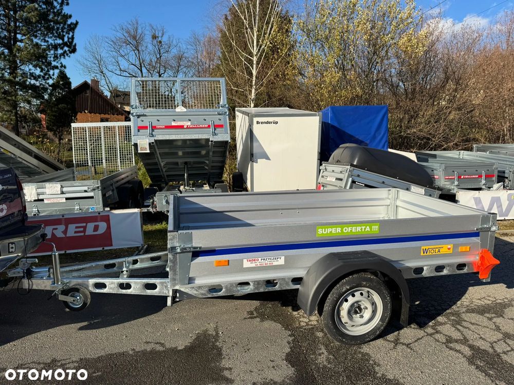 Wiola 252x132 mocna spawana przyczepa 1 oś - 2