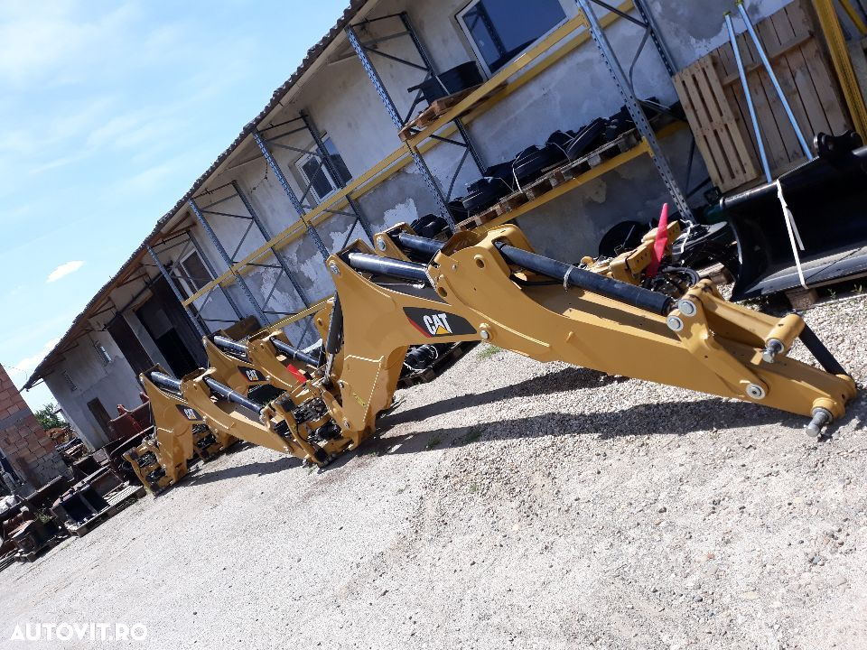 Brat Buldoexcavator Cat 428 F, F2 , Nou - 2