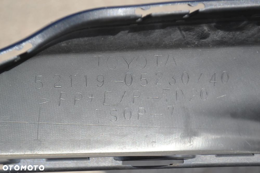 TOYOTA AVENSIS T27 LIFT 15-18 ZDERZAK PRZÓD PRZEDNI 52119-05230/40 POMORSKIE - 5