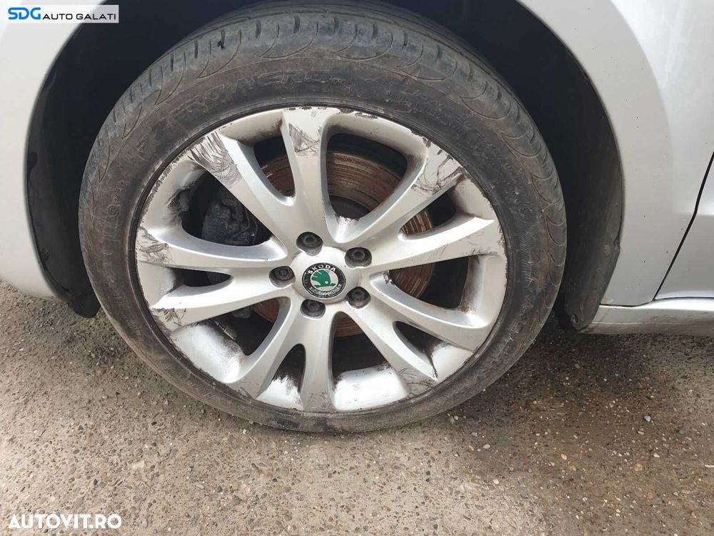 Set 4 Jante Roti Aliaj 5x112 225 45 17 R17 cu Anvelope Vara DOT 2021 Volkswagen Golf 5 2004 - 2008 [0263] - 5