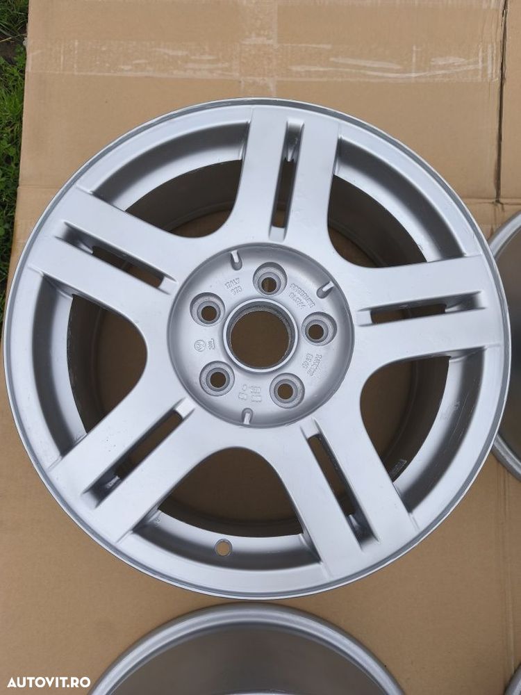 Set jante aliaj 5×112 R16 Volkswagen Audi Skoda Seat - 7