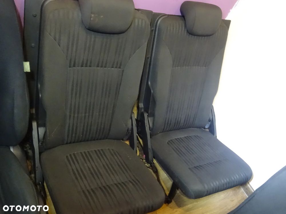 OPEL ZAFIRA C TOURER TAPICERKA FOTELE SIEDZENIA STOŁKI TYŁ PASY WYKŁADZINA - 1