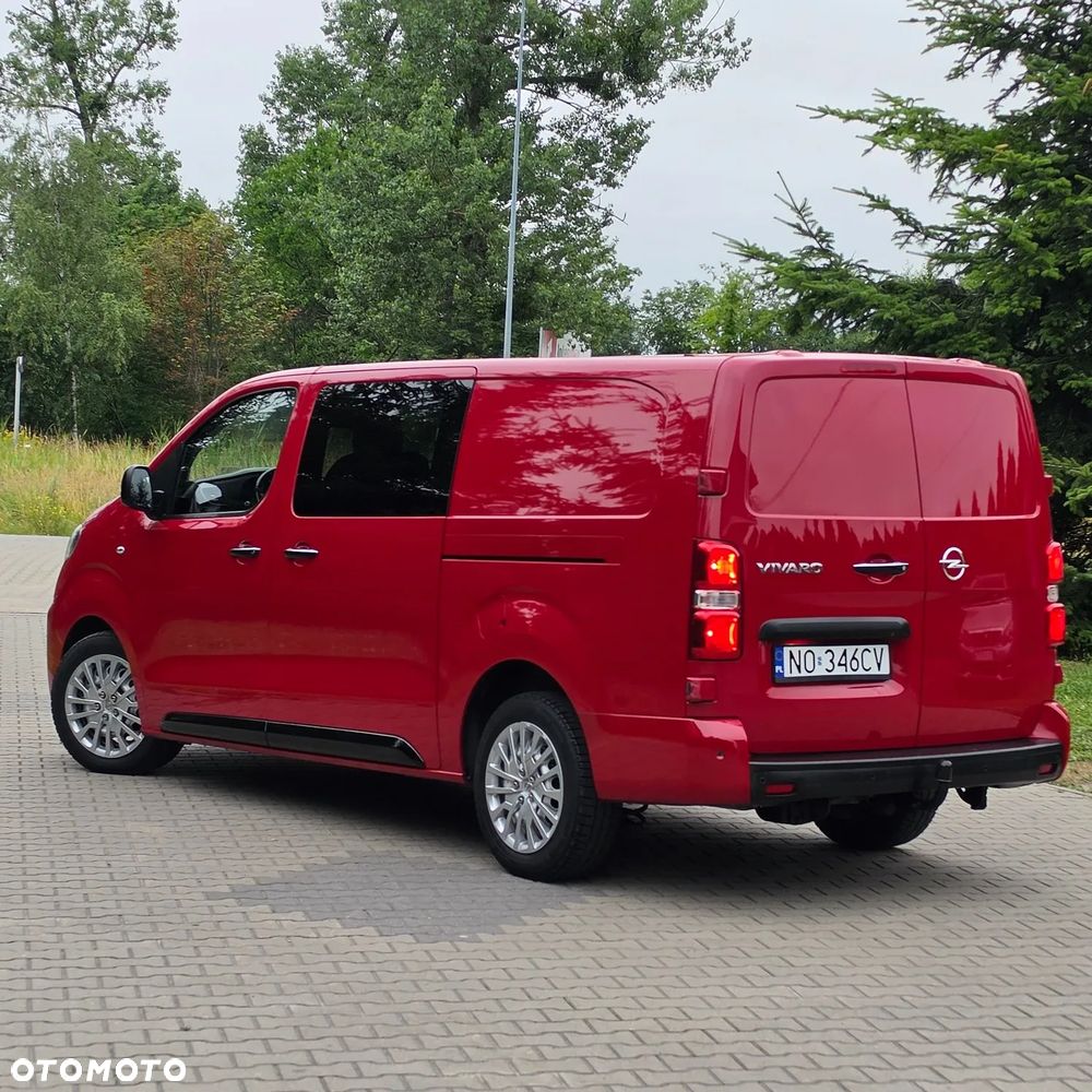 Opel VIVARO 2.0 CDTI 177KM LONG BRYGADÓWKA DŁUGI 6 OSOBOWY AUTOMAT 8 BIEGOWY NAVIGACJA KAMERA - 5