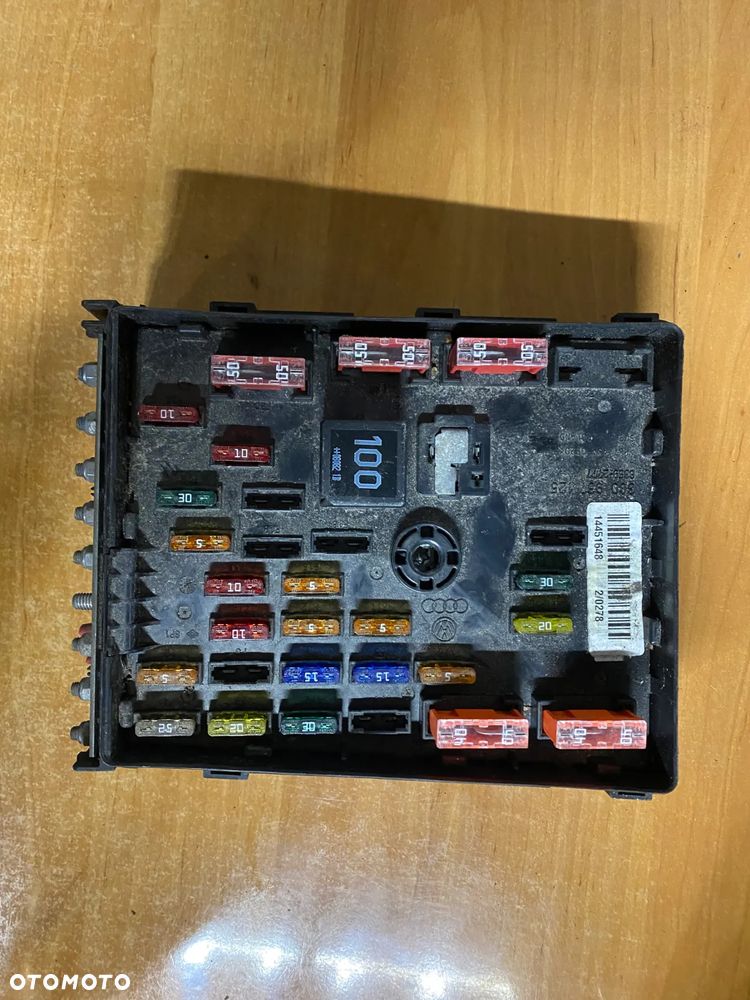 STEROWNIK MODUŁ SKRZYNKA BEZPIECZNIKÓW VW PASSAT B6 3C0937125 - 1