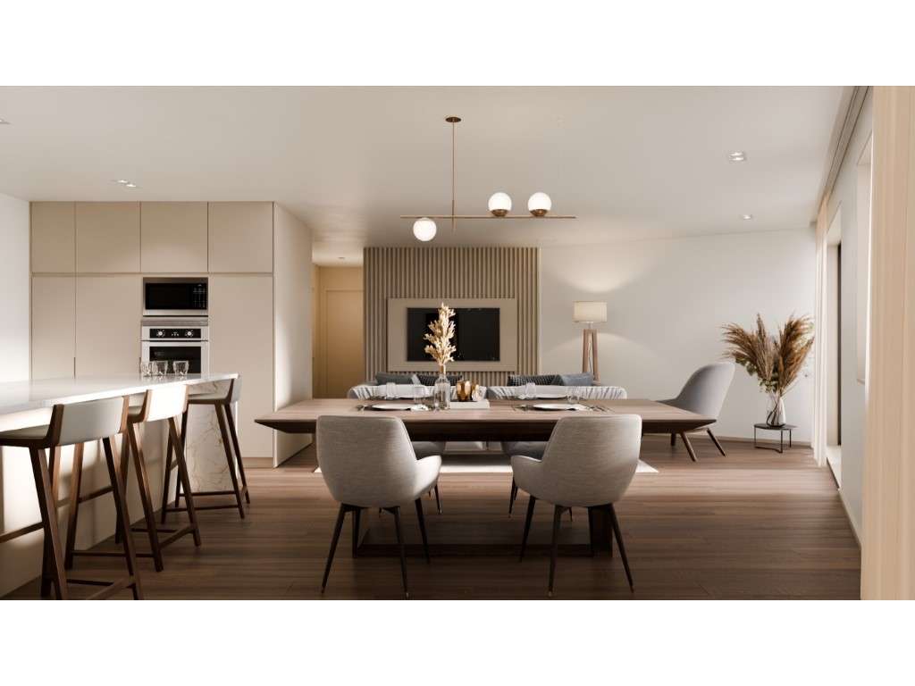 Novo Apartamento T2 com terraço em Canelas - Grande imagem: 4/16