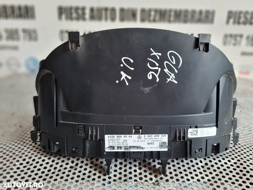 Ceasuri Bord Mercedes Gla X156 Cod A Volan Stanga Europa - Dezmembrari Arad - 9