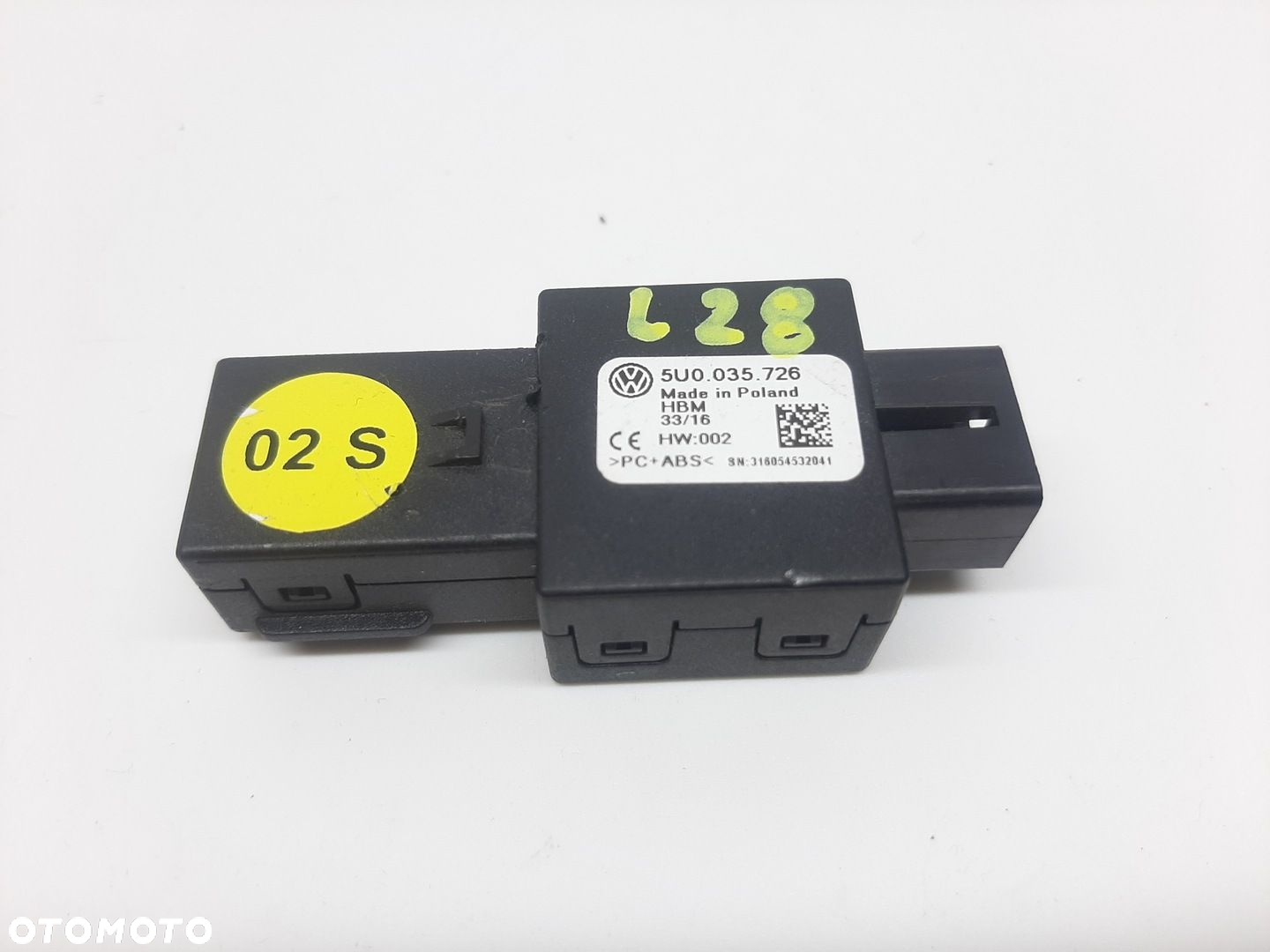 VOLKSWAGEN TIGUAN II 2016-24R MODUŁ PORT USB 5U0035726 - 2