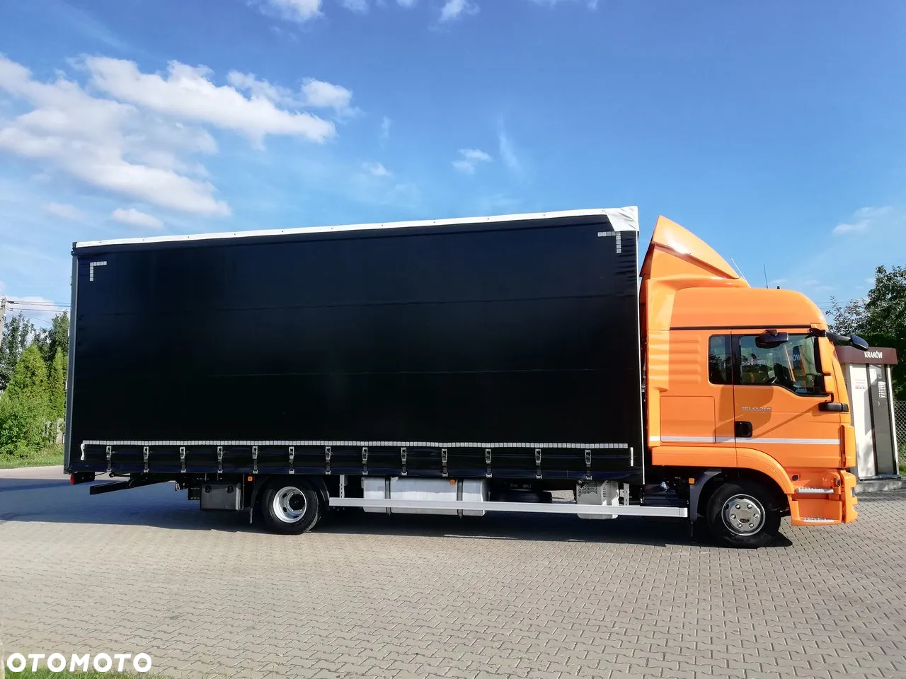 MAN TGM 15.290 Firana 19 Palet Plandeka Suwany Dach - 6