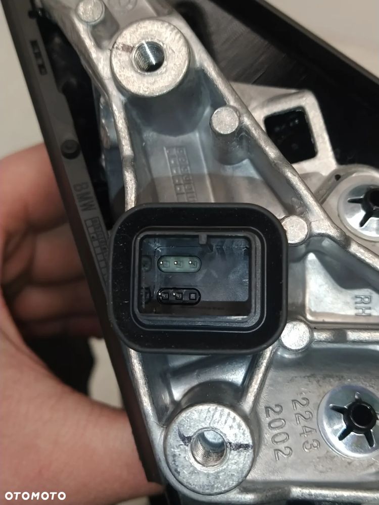 BMW 4 i4 G26 LUSTERKO ZEWNĘTRZNE PRAWE ASFERYCZNE FOTOCHROM 5 PIN NOWY ORYGINAŁ - 8