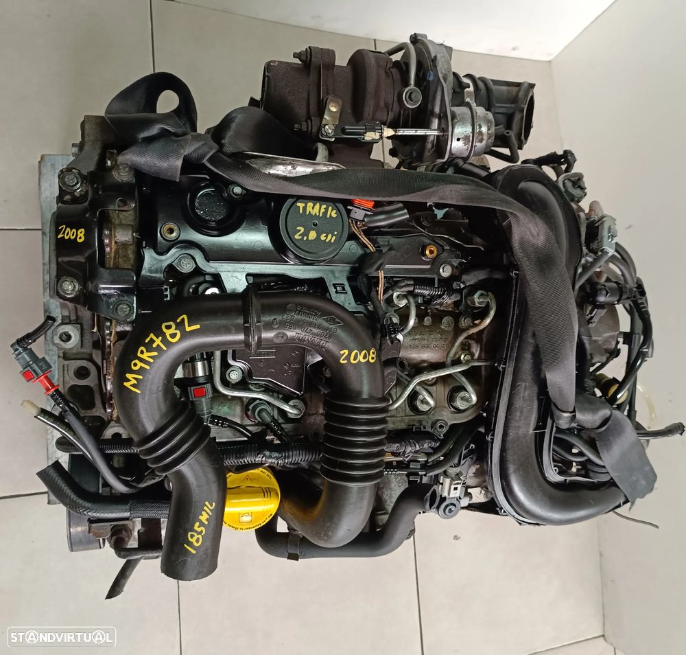 motor Renault Trafic 2.0DCI 115CV M9R782 caixa 6 velocidades PF6009 - 7