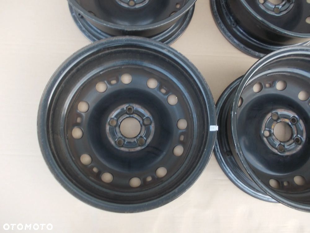 Felgi stalowa komplet VW Polo Seat ibiza Fabia 6J x R15 ET43 6Q0601027G - 12