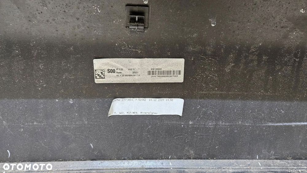 zderzak tył tylny bmw g20 sedan m-pakiet 8099904 - 4