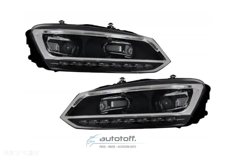Pachet exterior compatibil cu VW Polo 6R 6C (2009-2017) R-Line Design - 5
