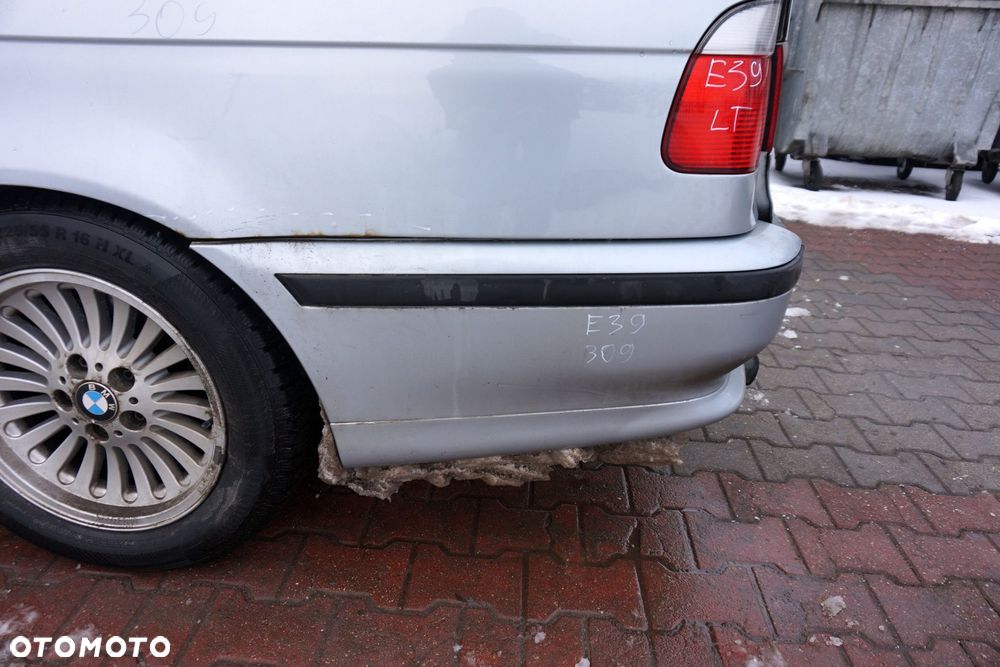 ZDERZAK TYLNY 5 E39 KOMBI 309  SREBRNY ARKTISSILBER BMW 1995-2000 - 3