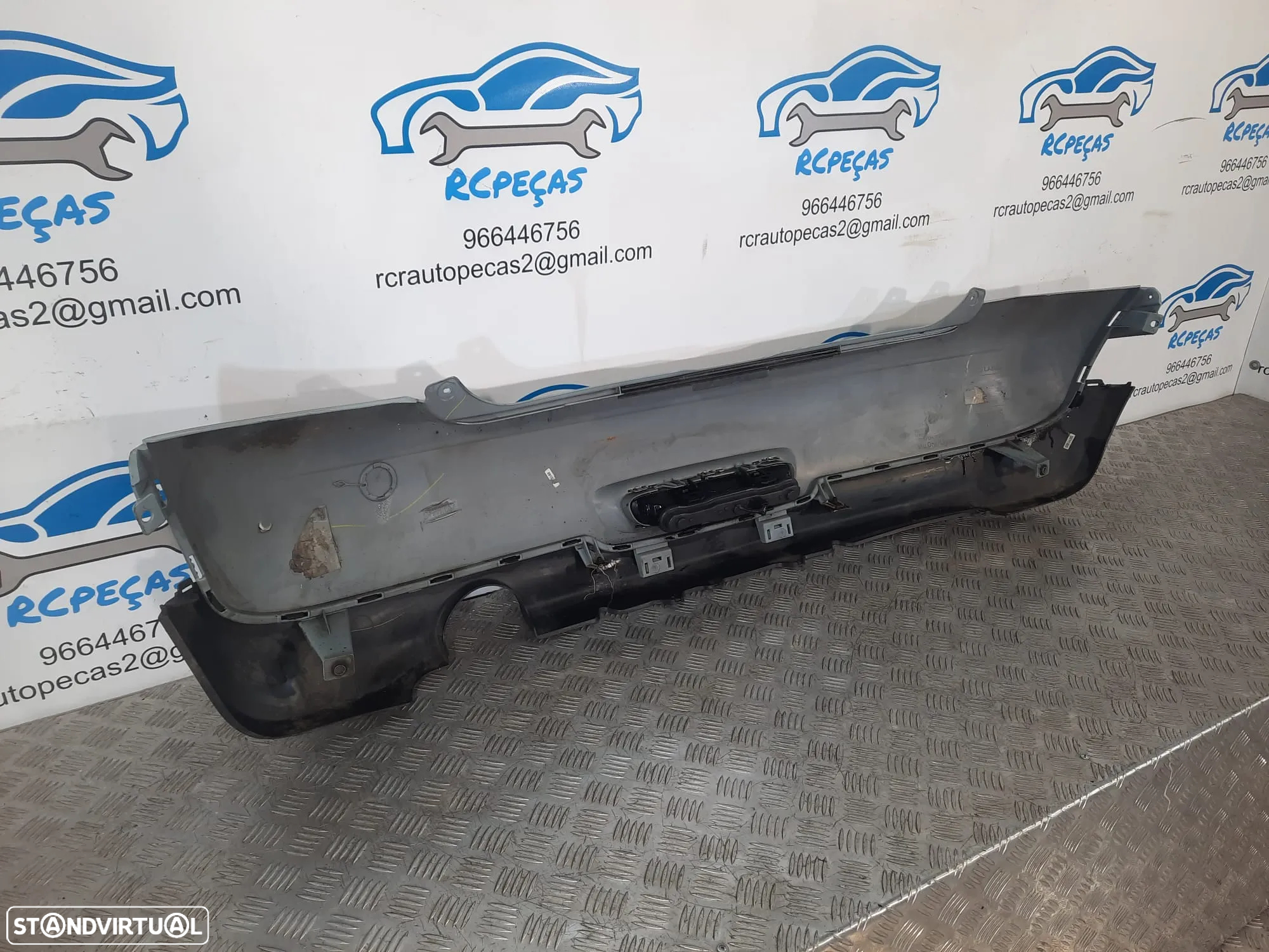 PARACHOQUES TRASEIRO TRÁS ORIGINAL MINI COOPER ONE LCI R56 R57 CABRIO 7260572 PARA-CHOQUES PARA CHOQUES Pre LCI - 10