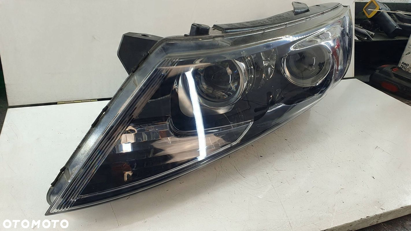 KIA Optima 3 III 10- lewa lampa przednia przód reflektor € - 3