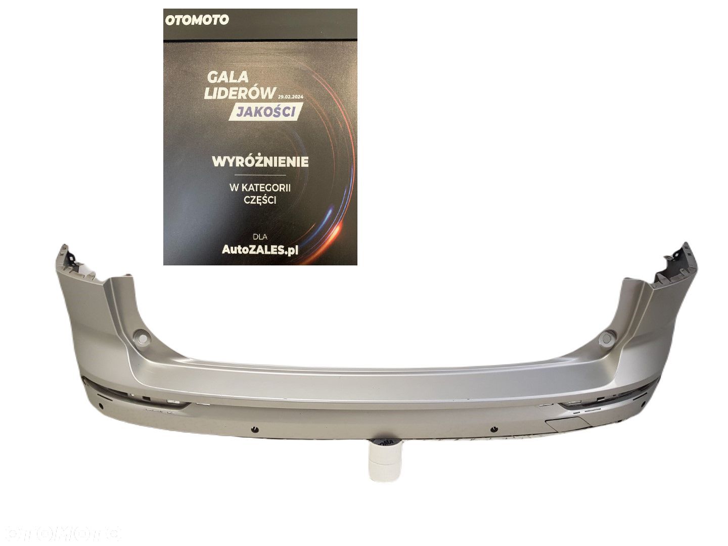 ZDERZAK TYLNY TYŁ VOLVO XC60 2 II R-DESIGN RDESIGNE 17-22 4xPDC 31425198 KOLOR 719 - 1