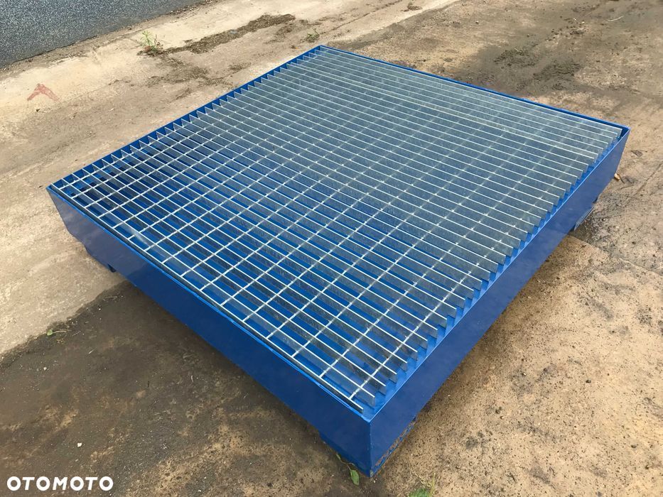 Wanna wychwytowa z kratownicą PMB  na jedną beczkę 50 L - 3