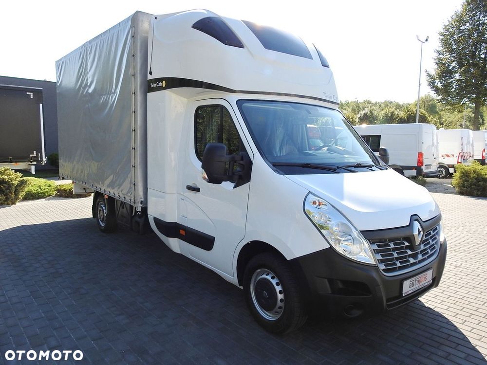 Renault MASTER PLANDEKA 8 PALET WEBASTO TEMPOMAT KLIMATYZACJA PNEUMATYKA  170KM - 5