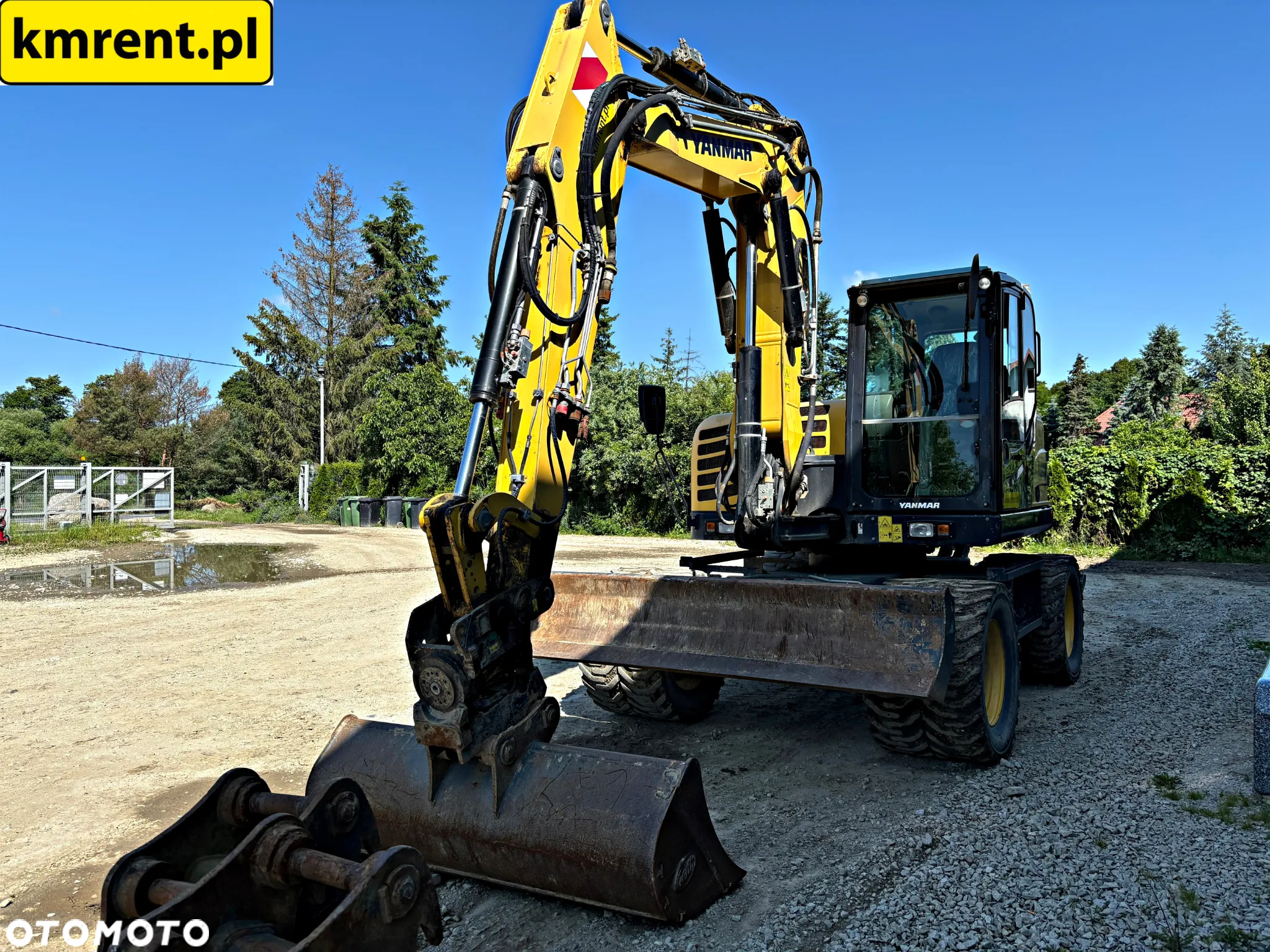 Yanmar B 110 W KOPARKA KOŁOWA 2019R. | TEREX 110, SCHAEFF, LIEBHERR 311 KOMATSU PW 110 98 - 14