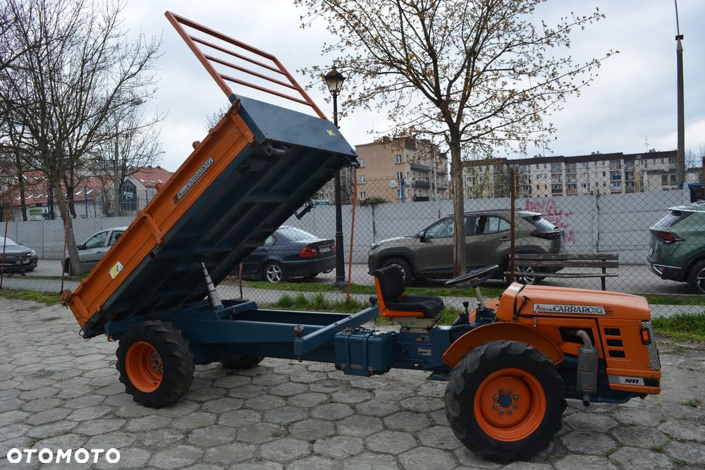 ANTONIO CARRARO UNITRANS Tipo 4800 _SOLIDNY TRAKTOREK 4x4 z PRZYCZEPĄ 3 STRONNA WYWROTKA BLOKADY REDUKTOR BIEGI SZOSOWE TERENOWE-WOM - 4