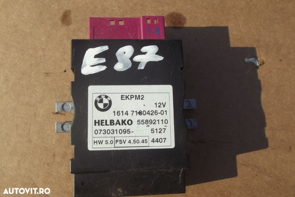 Modul pompa combustibil BMW E87 F30 E90 E81 E88 F10 dezmembrez E87 F30 - 1