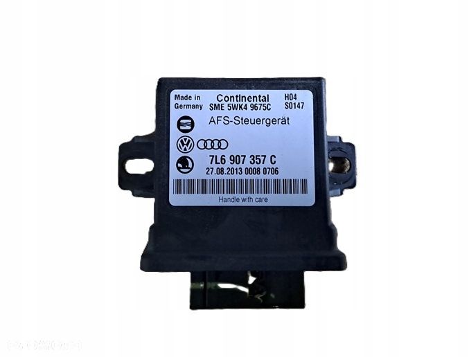 vw touareg 7l 02-10r moduł sterownik świateł 7l6907357c - 1