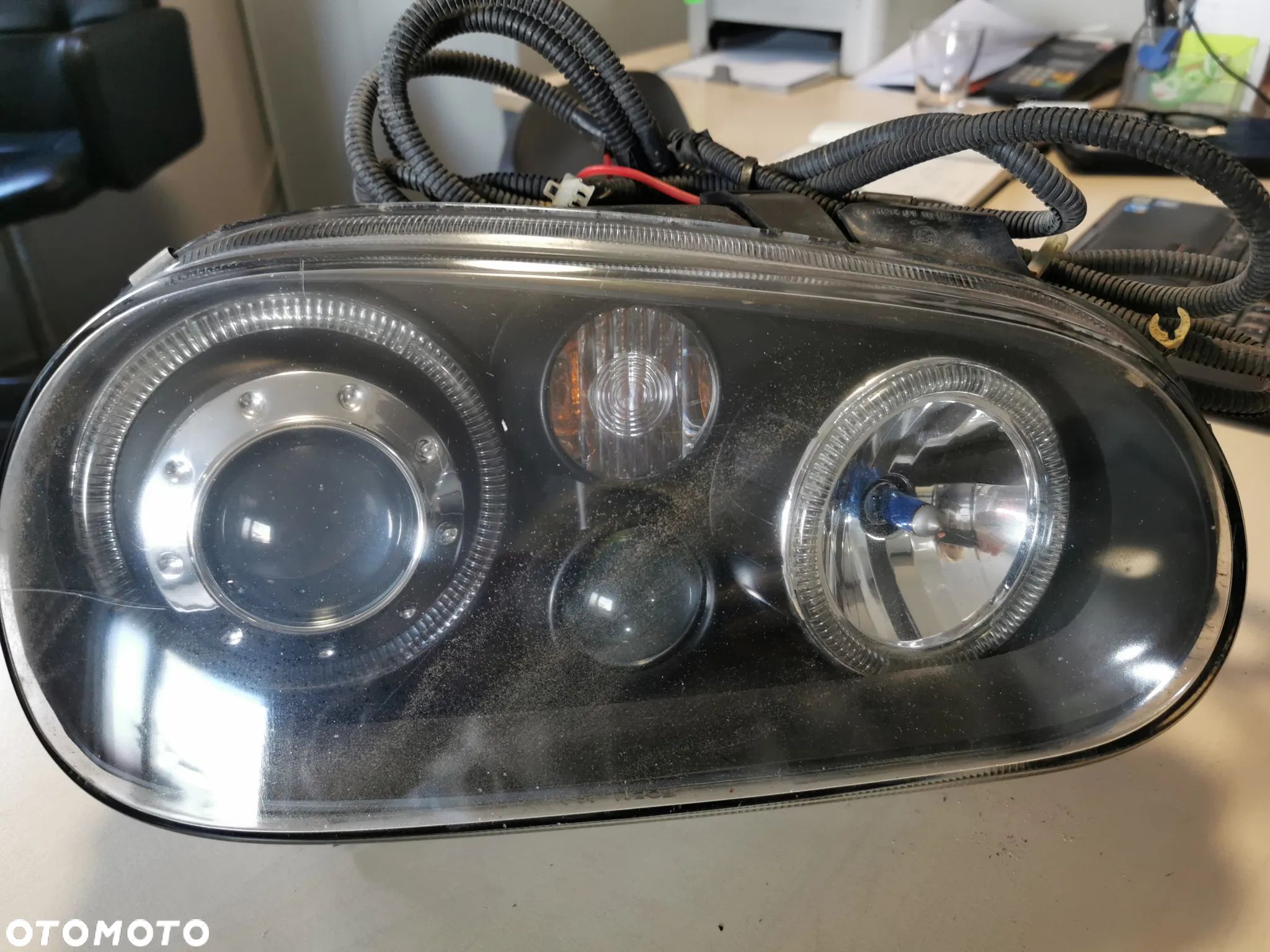 Lampy tył przód VW GolF 4 tuning - 1