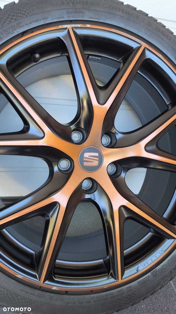 Koła 19' Cupra Ateca Seat Audi  5x112 opony zima 245/40/19 (OL1967) - 6
