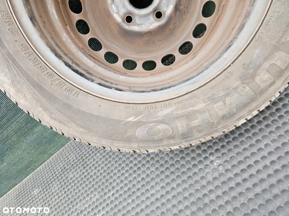 Koło 8D0601027 Felga Blaszak Zapasowe Zapasówka R15 5x112 6J ET45 195/65 VW Passat B5 Audi A4 B6 Skoda Seat - 24