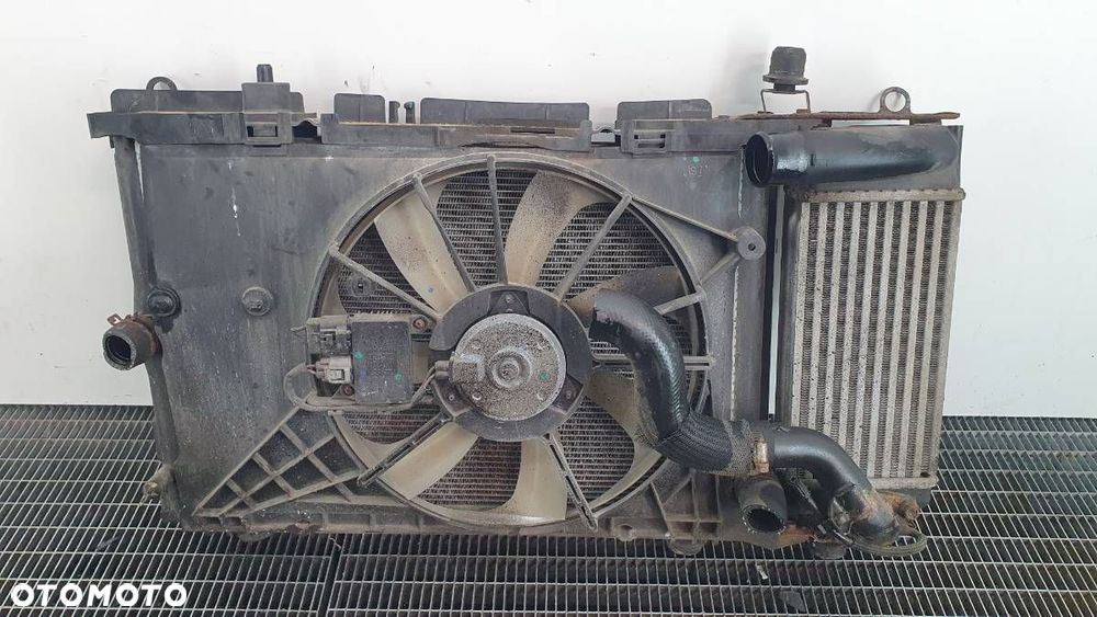 CHŁODNICA WENTYLATOR WODY KLIMATYZACJI INTERCOOLER COROLLA E15 1.4 D4D 2008 - 3