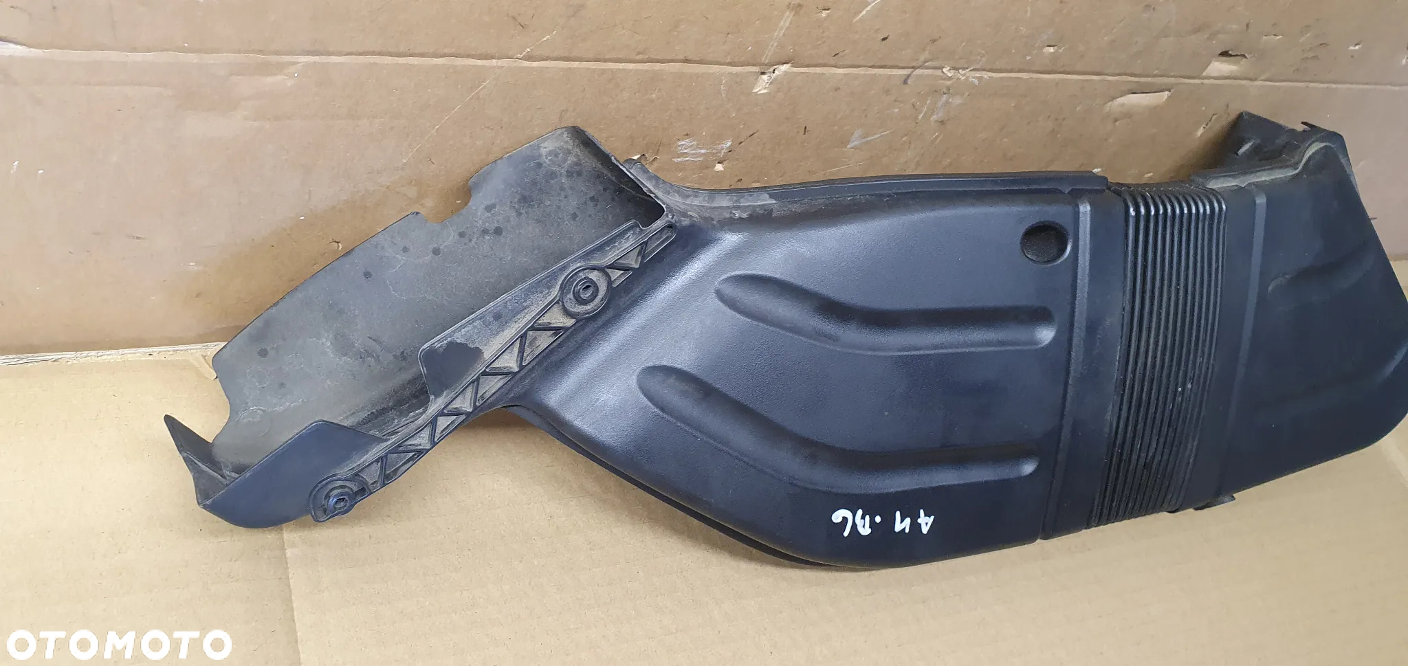 Rura przewód dolot wlot powietrza Audi A4 B6 8E0129618D 8E0129617E - 4