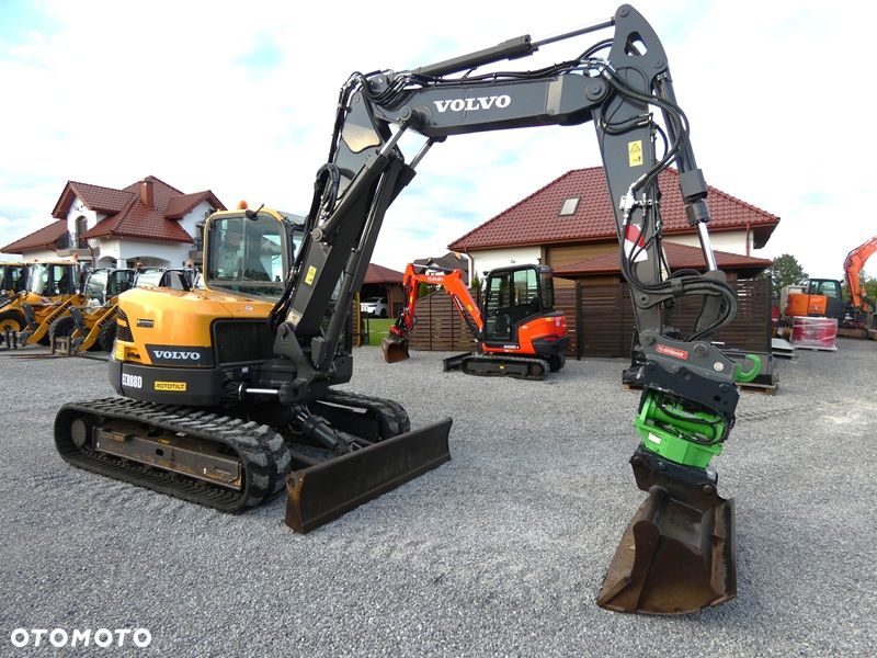Volvo ECR88D ROTOTILT OILQUICK / Z Niemiec / 5262mtg / - 2