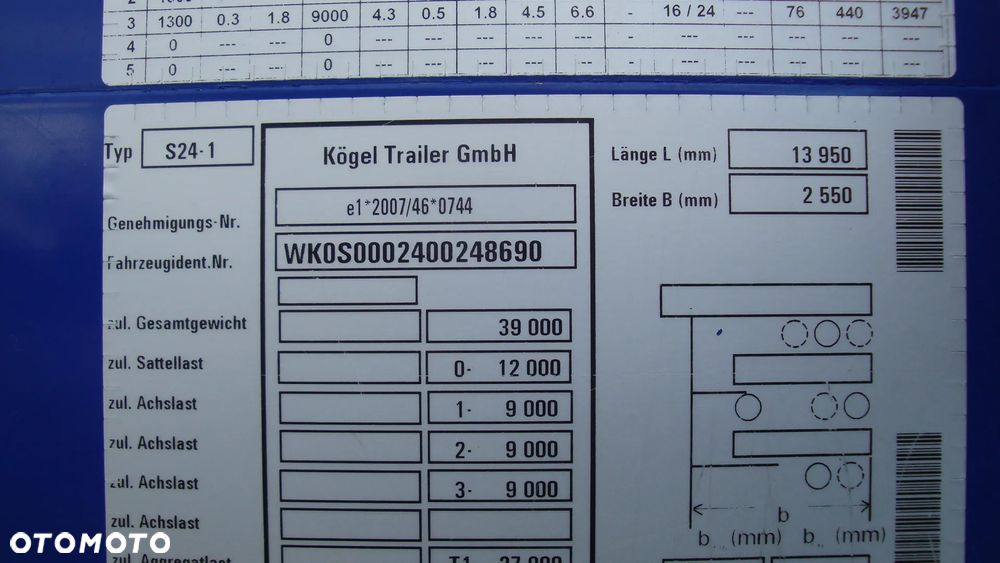 Kögel S-24 Mega JOLODA - 21
