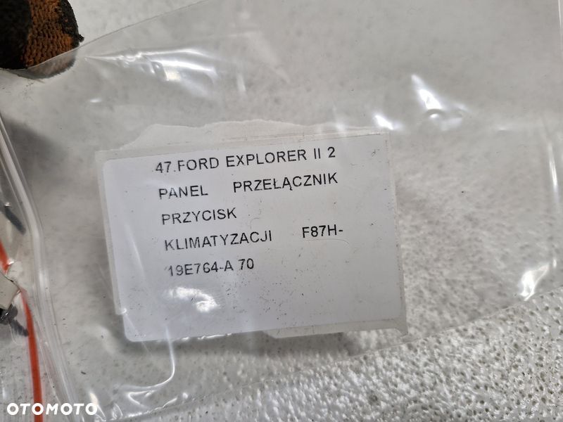 ford explorer ii 2 panel przełącznik przycisk klimatyzacji f87h-19e764-a - 8