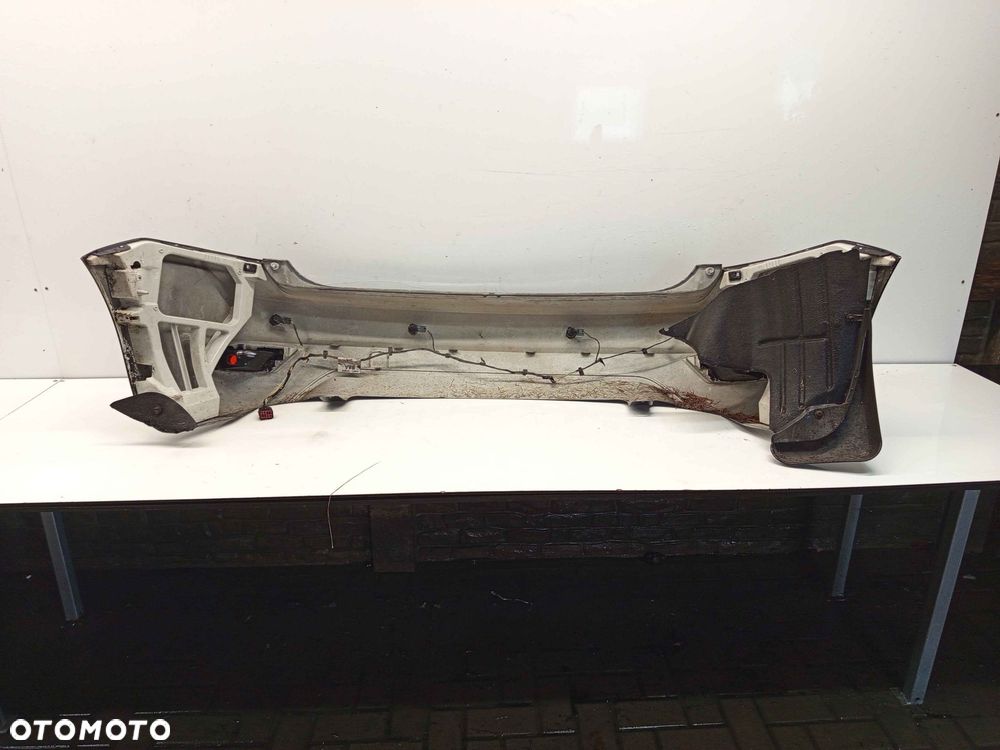 ^ ZDERZAK TYŁ TYLNY FORD FOCUS MK.2 2 II LIFT FL F3 CZARNY PDC CZUJNIKI - 5