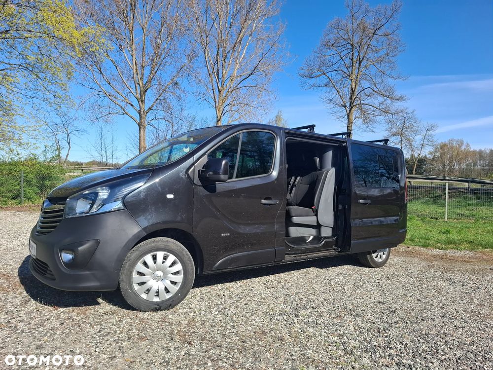 Renault TRAFIC LONG BRYGADÓWKA 2017 BOGATA WERSJA - 9