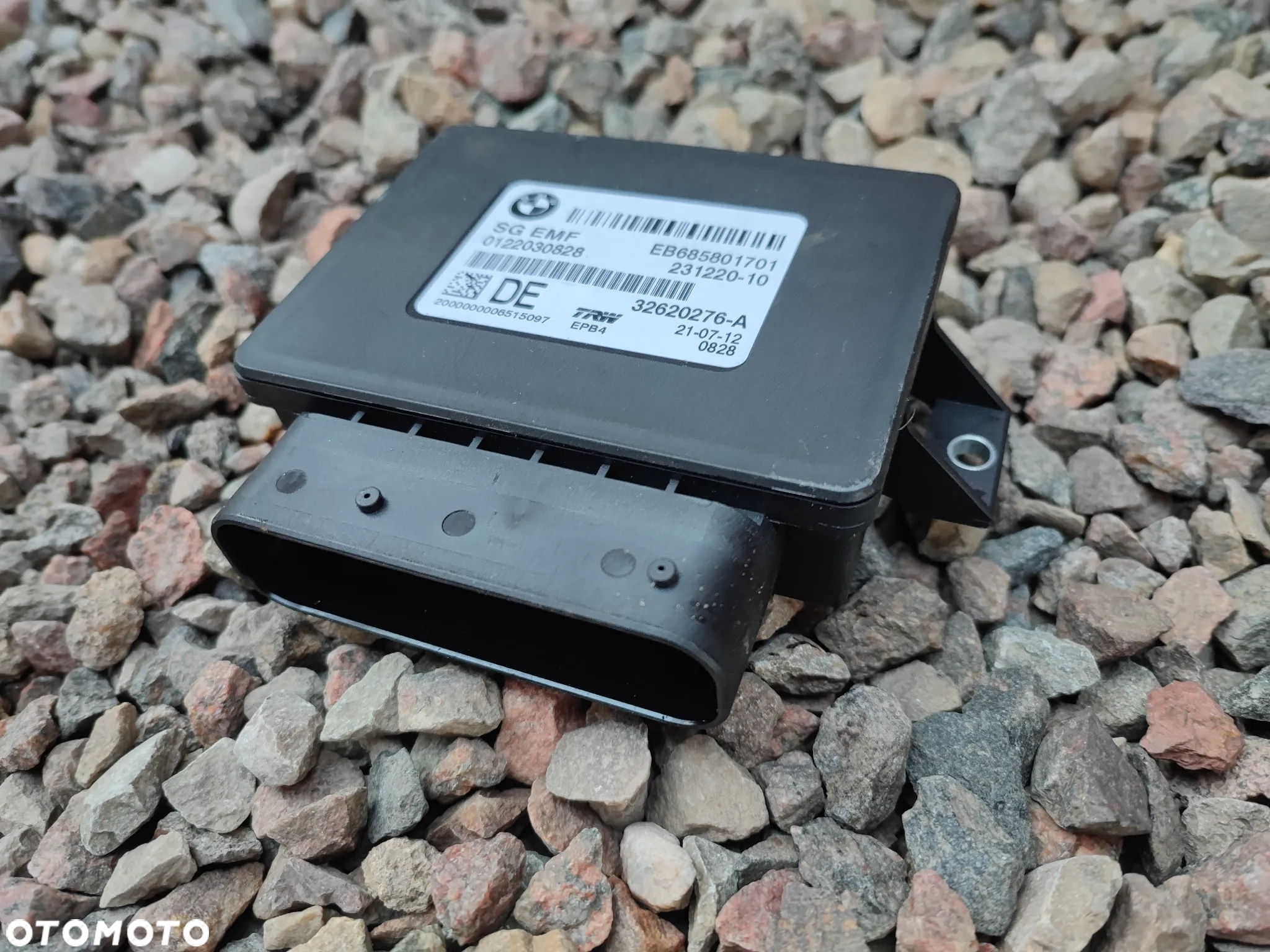 BMW F06 / F06N / F10 / F11 / F12 / F13 / F26 ORYGINALNY MODUŁ / STEROWNIK HAMULCA RĘCZNEGO / STEROWNIK ELEKTRYCZNEGO RĘCZNEGO / MODUŁ SG EMF O NR. 6 887 358 / 6 862 808 / 6 850 955 / 6 878 144 / 6 799 083 OEM W DBD STANIE - 3