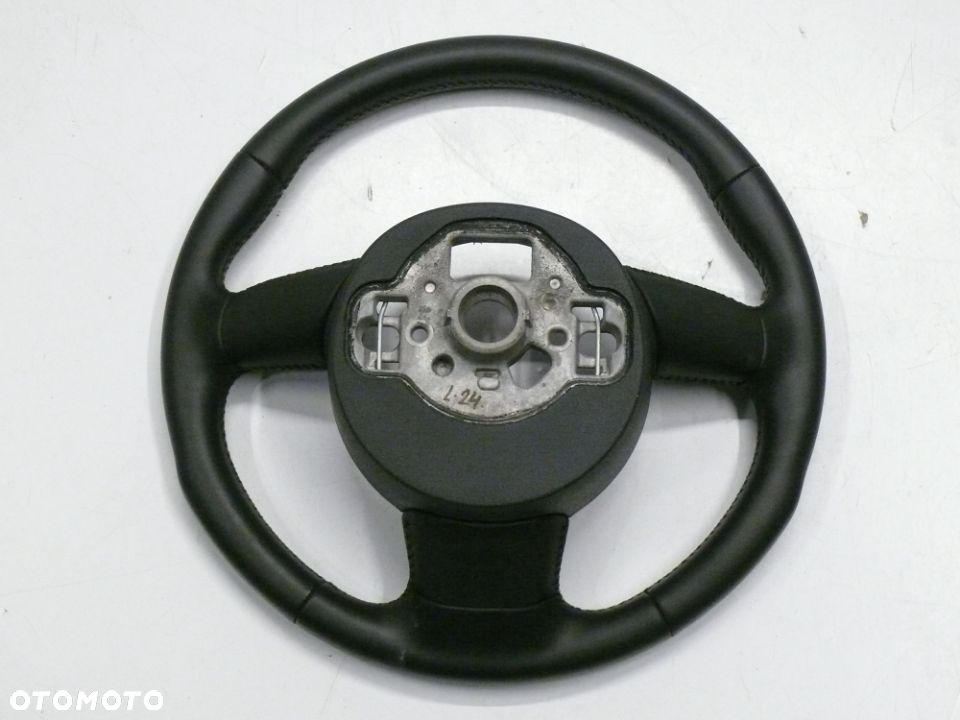 KIEROWNICA MULTIFUNKCYJNA AUDI A1 A6 A7 SKÓRA KOLOR 1KT CZARNY - 2