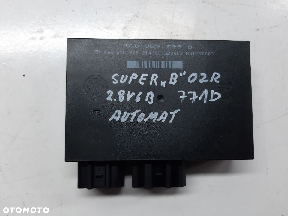SKODA SUPERB 02R 2.8 V6 ZESTAW STARTOWY 3B0907551CH, 3U0920840C - 6