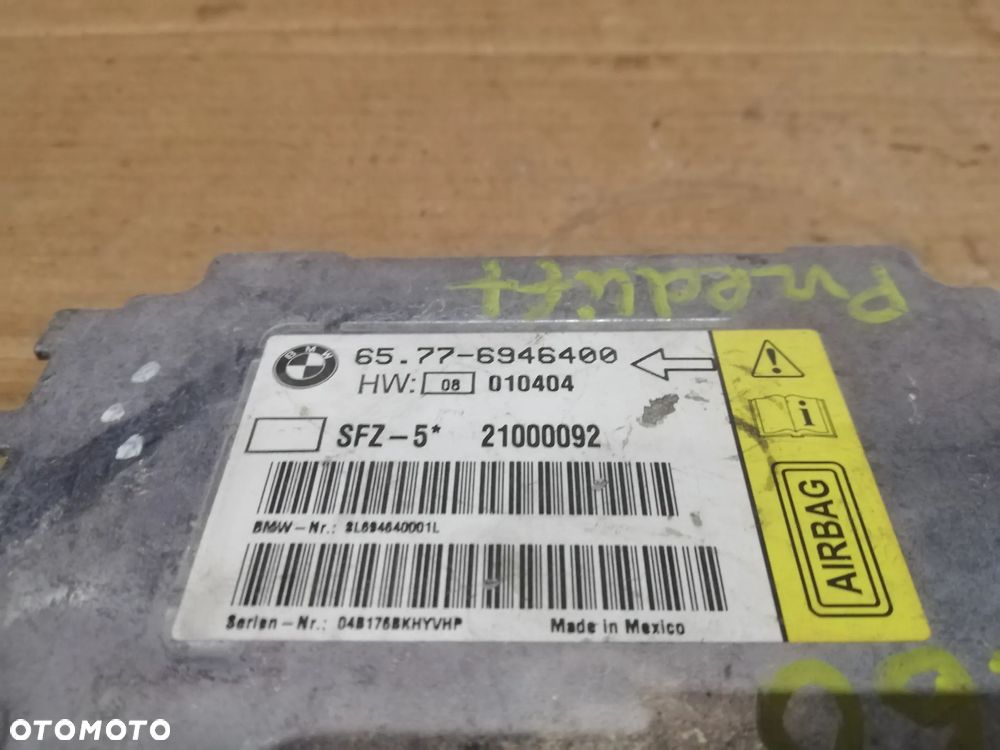 MODUŁ SENSOR PODUSZEK BMW E60 6946400 - 2
