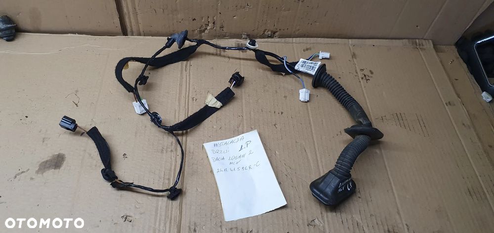 Wiązka instalacja drzwi lewy przód Dacia Logan II 241241596R - 6